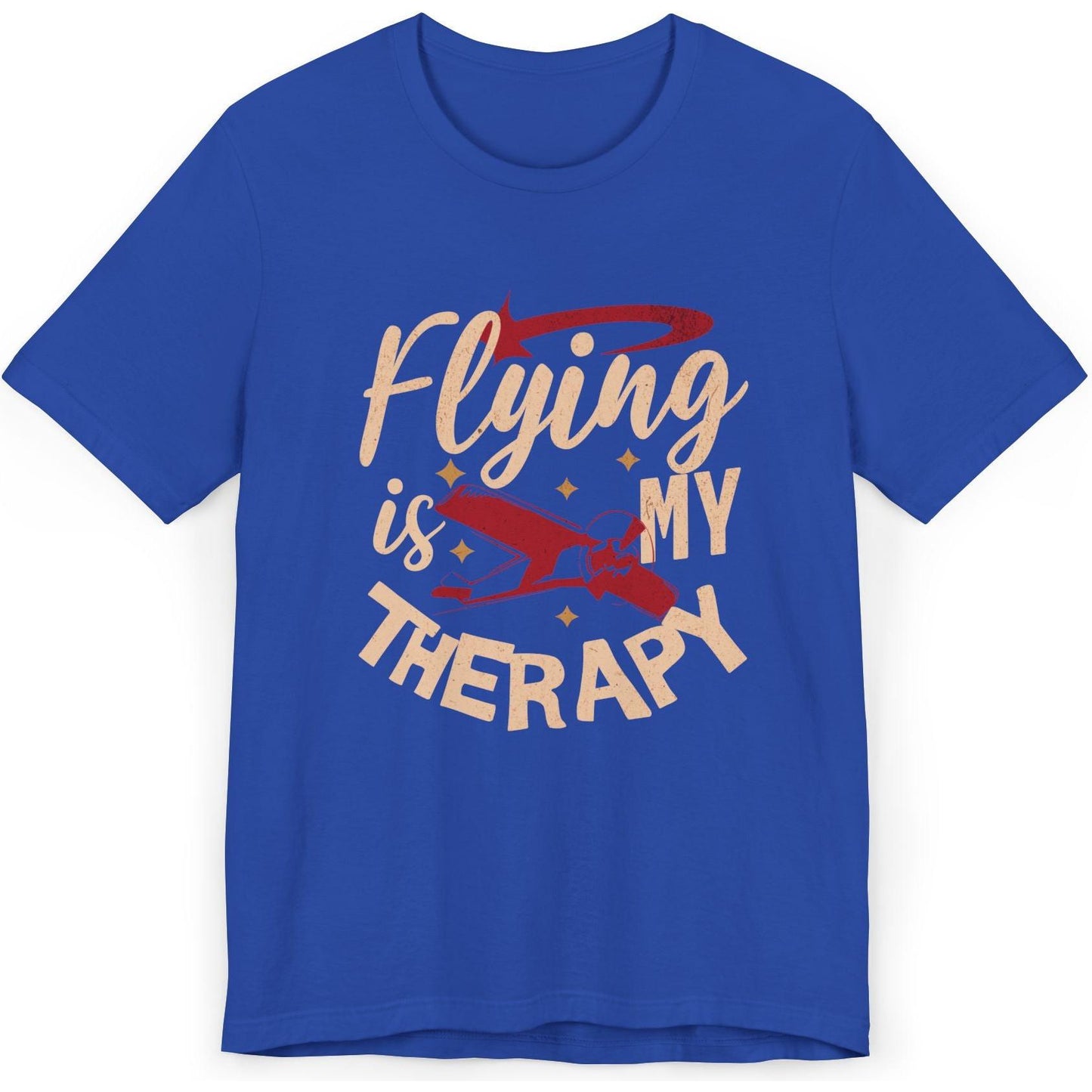 Flying Is My Therapy - pilot's T-Shirt
