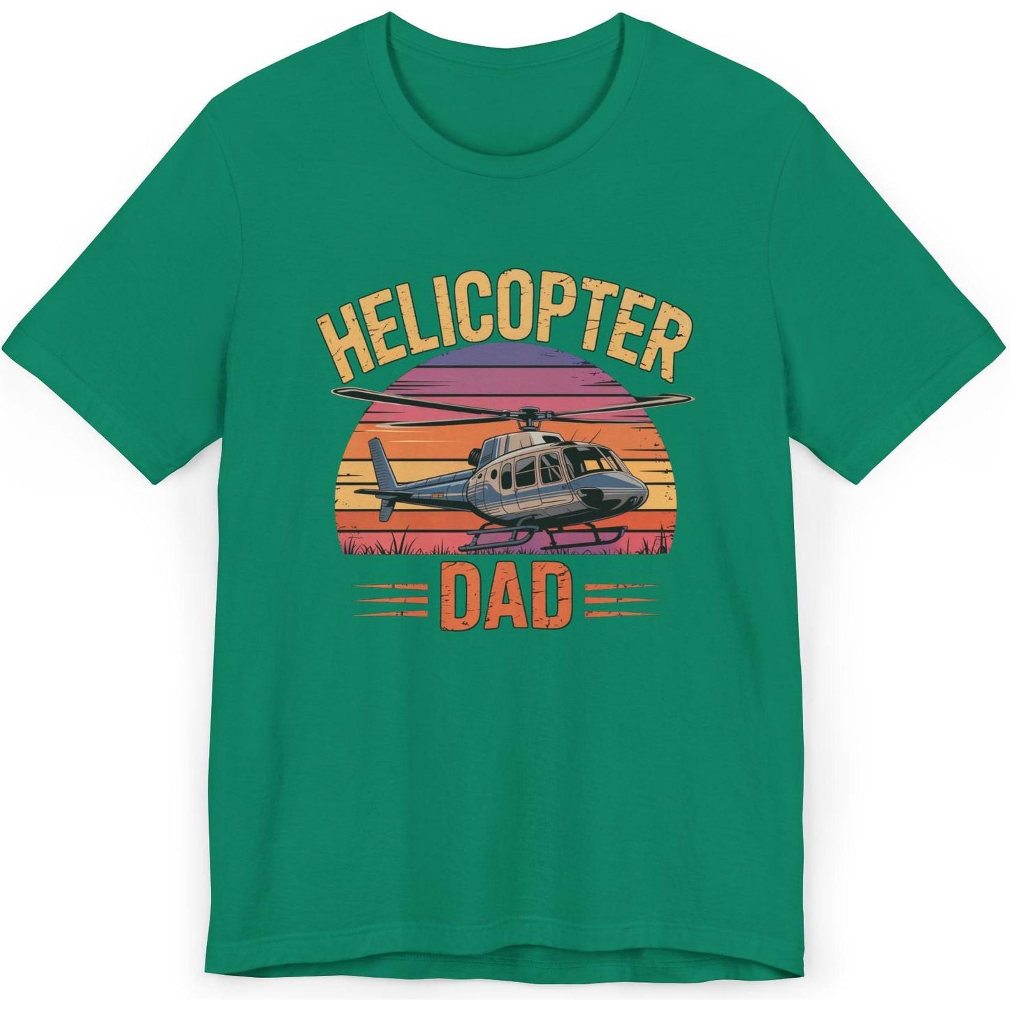 Helicopter Dad - dad pilot's T-Shirt