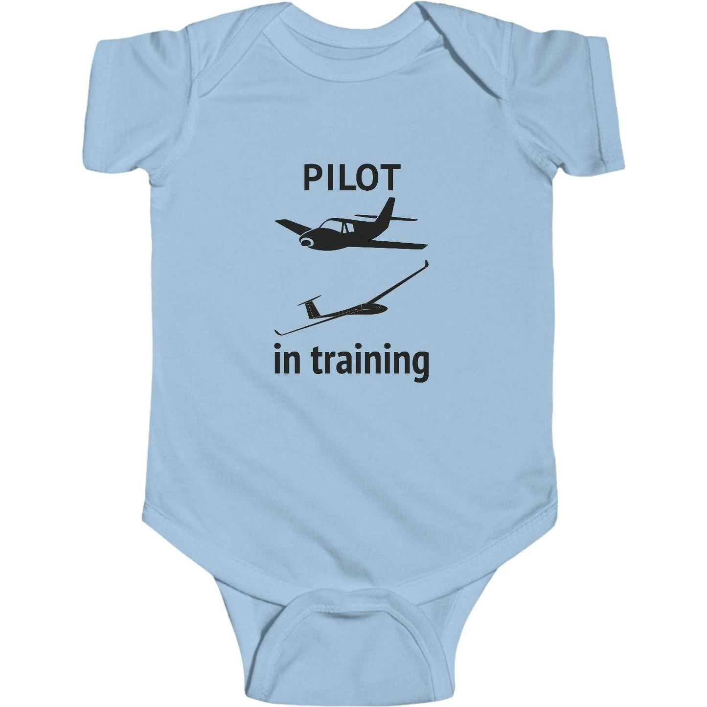 Pilot In Training - Infant Fine Jersey Bodysuit