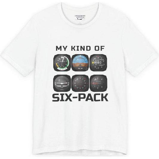 My Kind Of Six-Pack - aviation T-Shirt