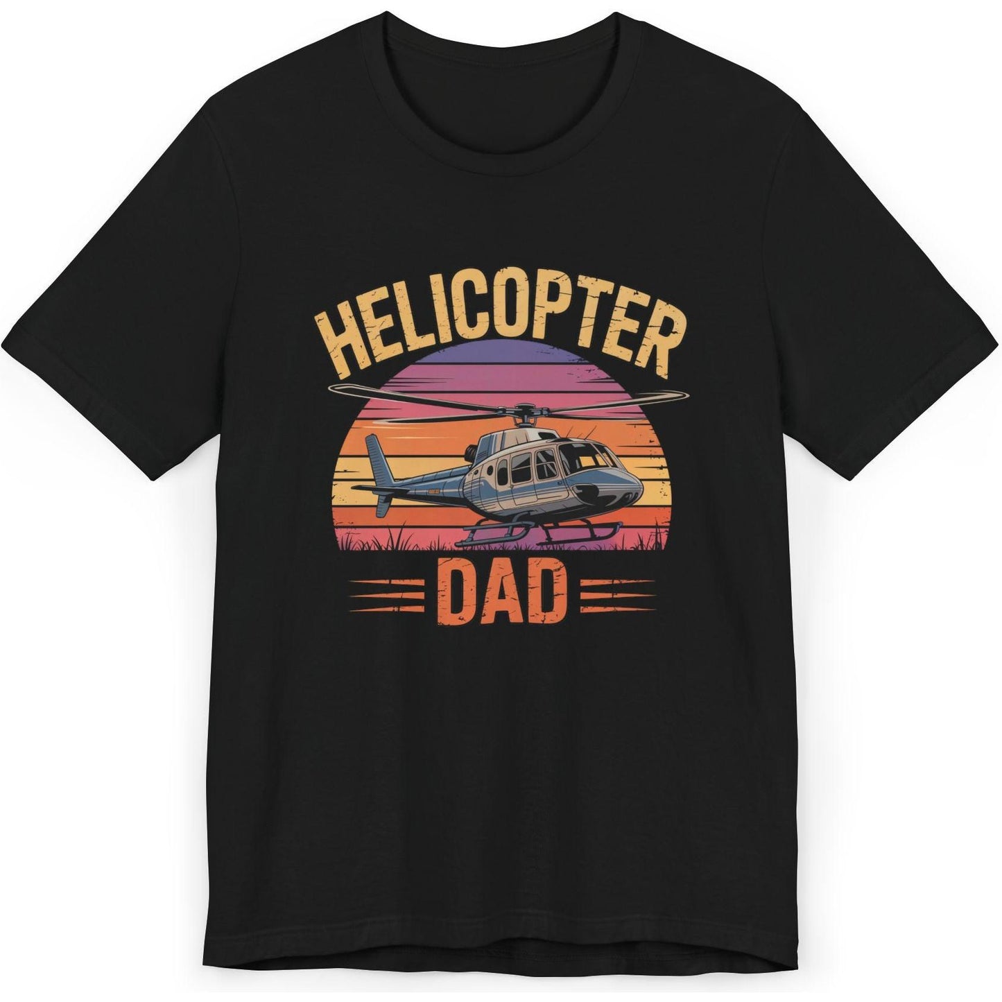 Helicopter Dad - dad pilot's T-Shirt