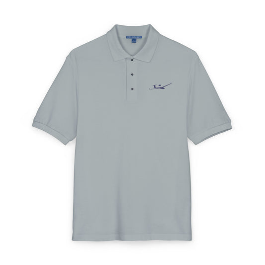 Crosswind Gear Essentials — Embroidered Pilot Polo (light colors)
