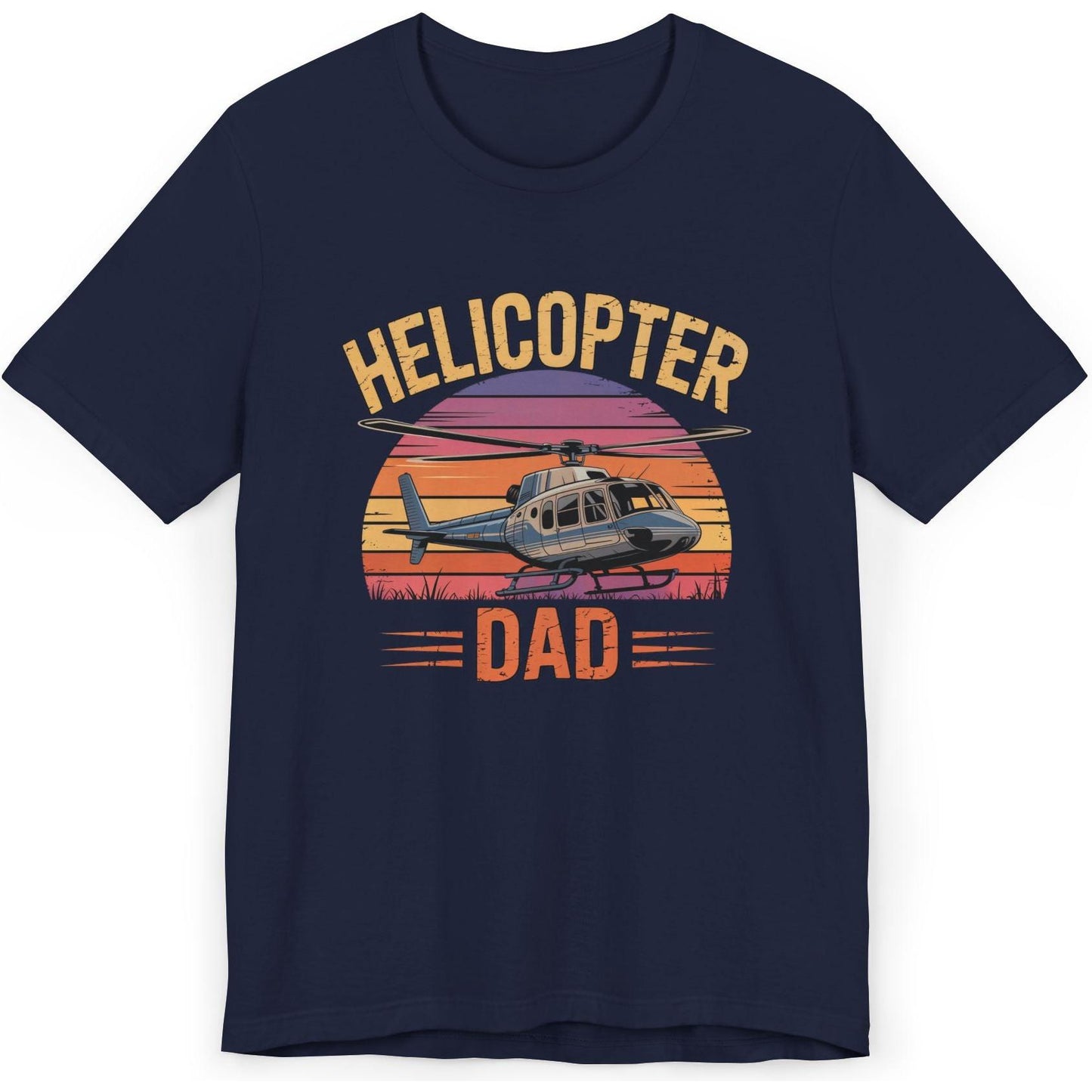 Helicopter Dad - dad pilot's T-Shirt