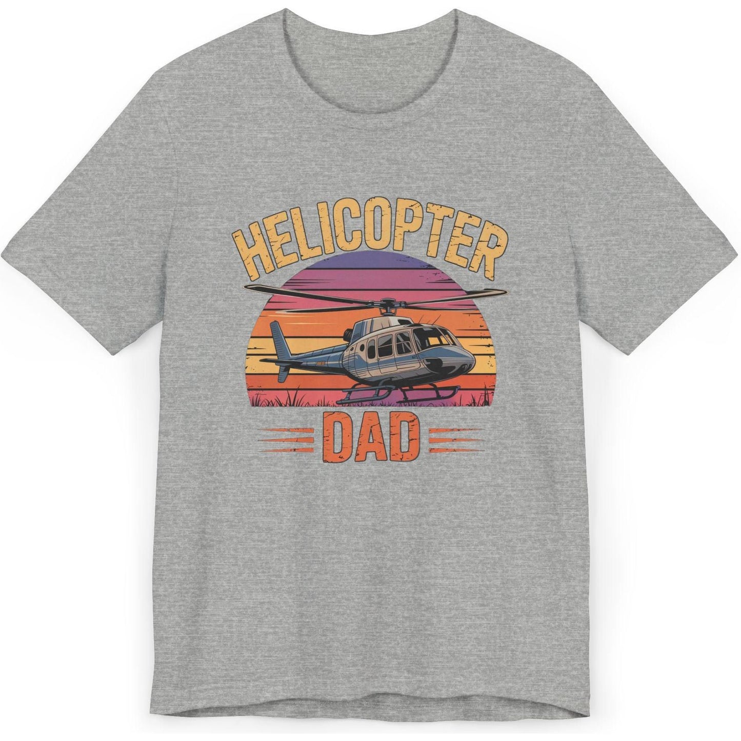 Helicopter Dad - dad pilot's T-Shirt