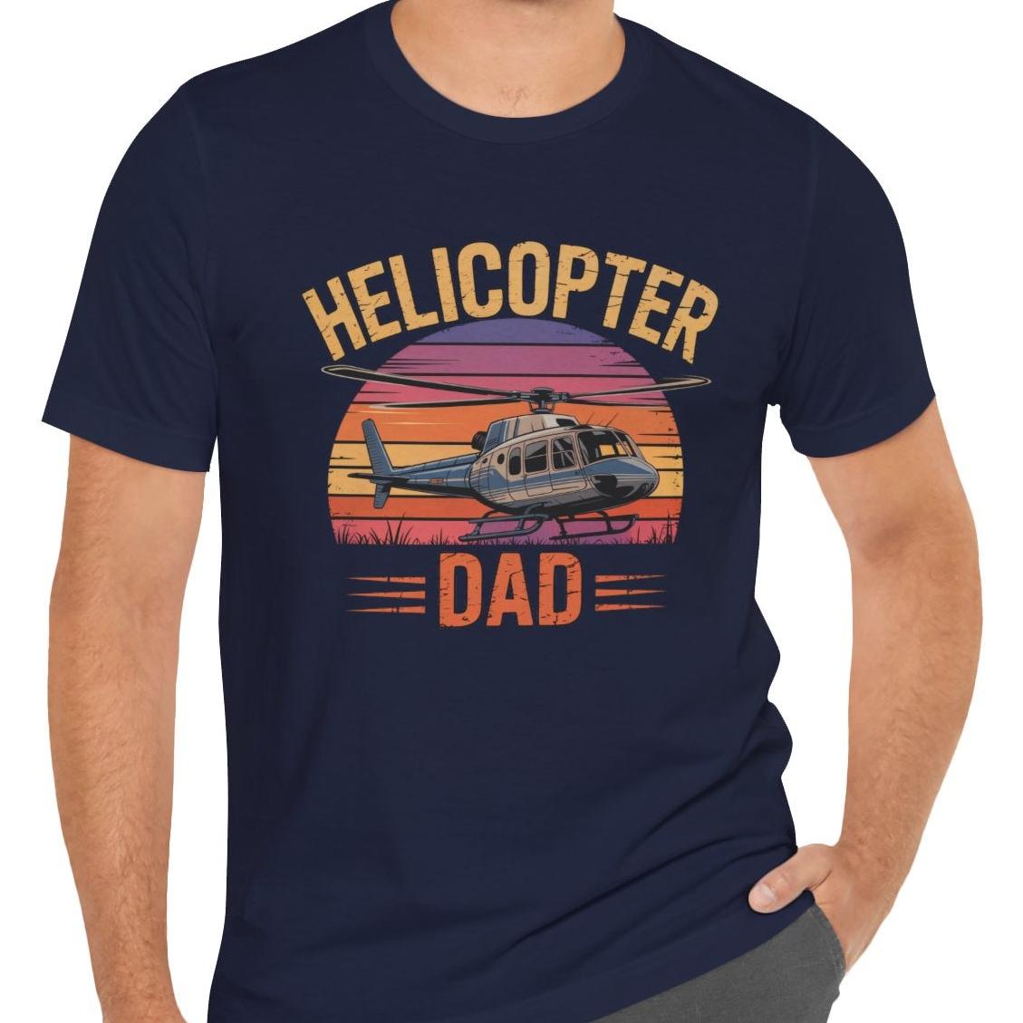 Helicopter Dad - dad pilot's T-Shirt
