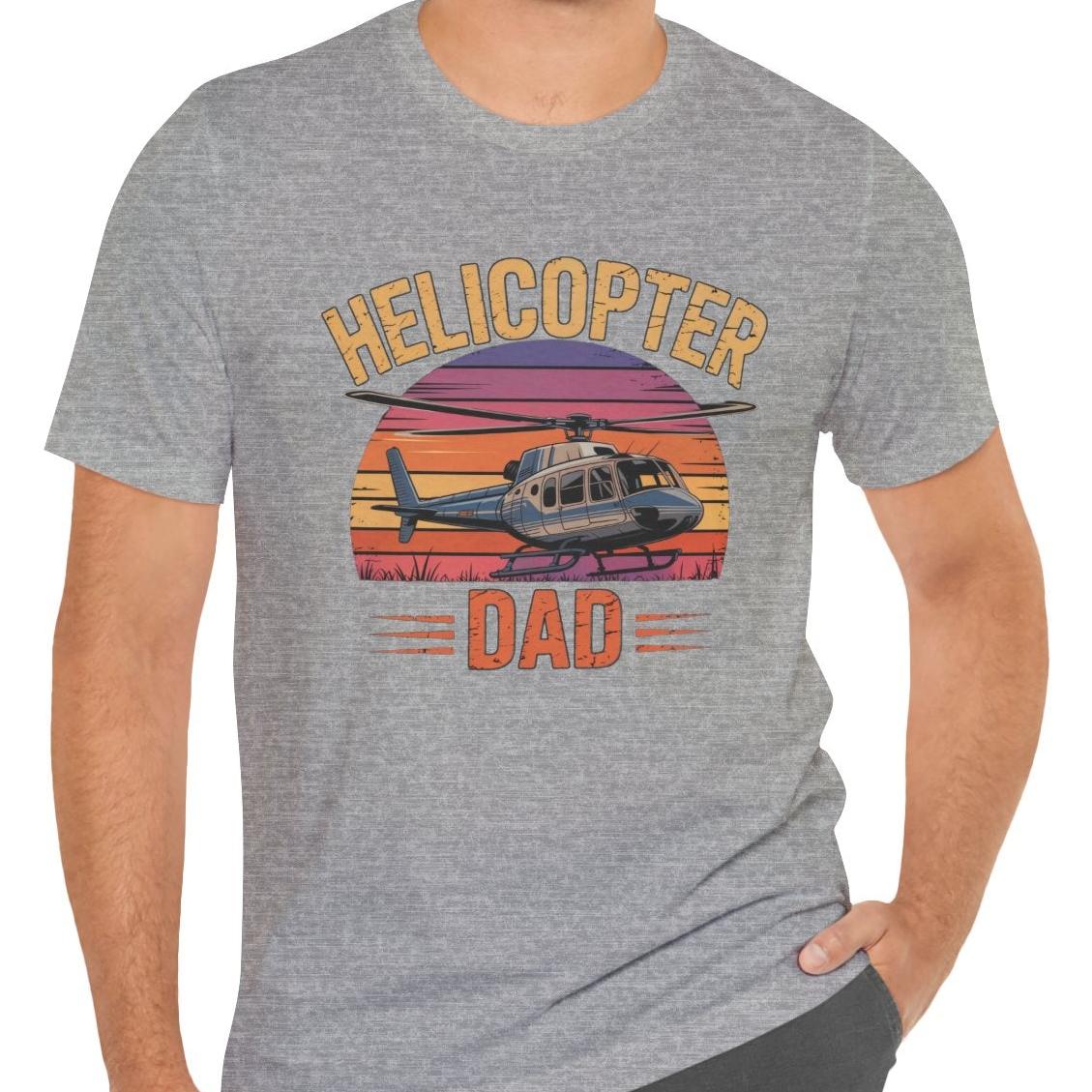Helicopter Dad - dad pilot's T-Shirt