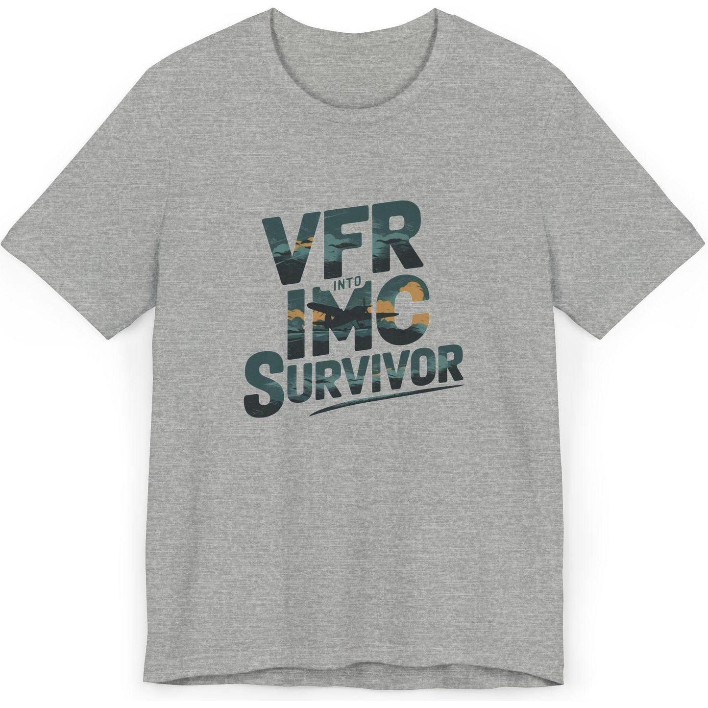 VFR into IMC survivor - pilot's T-Shirt