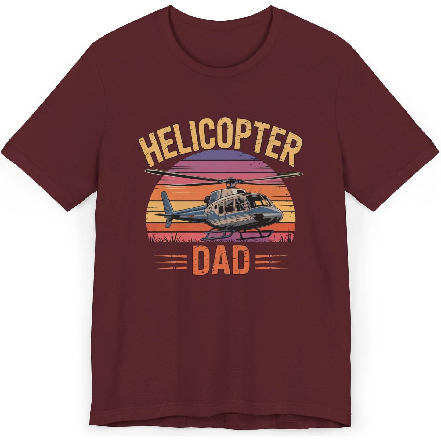 Helicopter Dad - dad pilot's T-Shirt