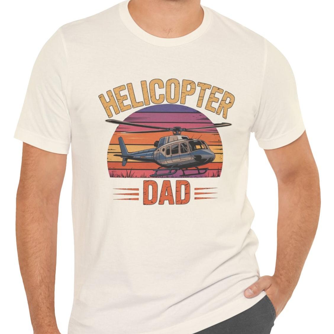 Helicopter Dad - dad pilot's T-Shirt