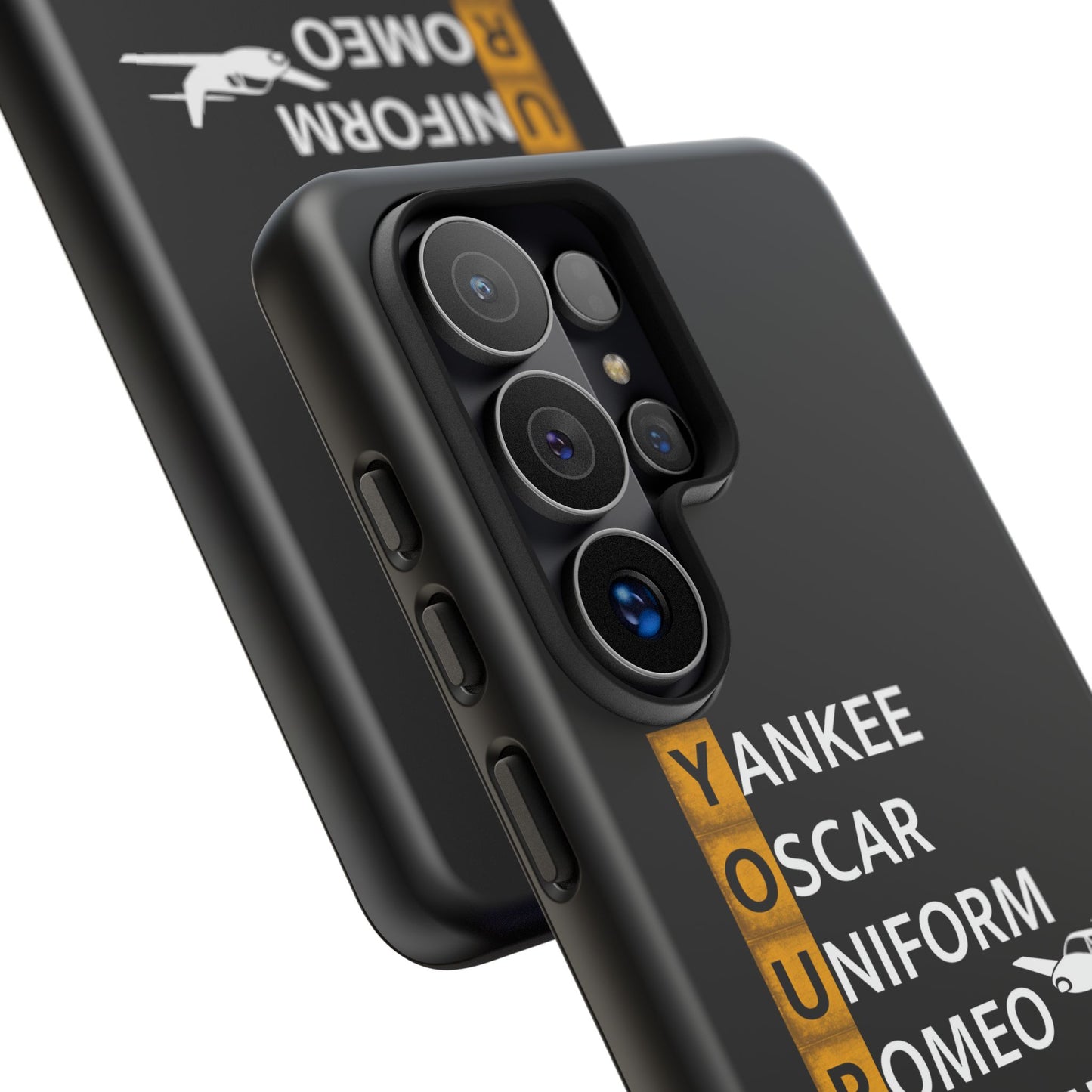 Your Name in NATO Phonetic Alphabet — Personalized Tough Phone Case for Aviators