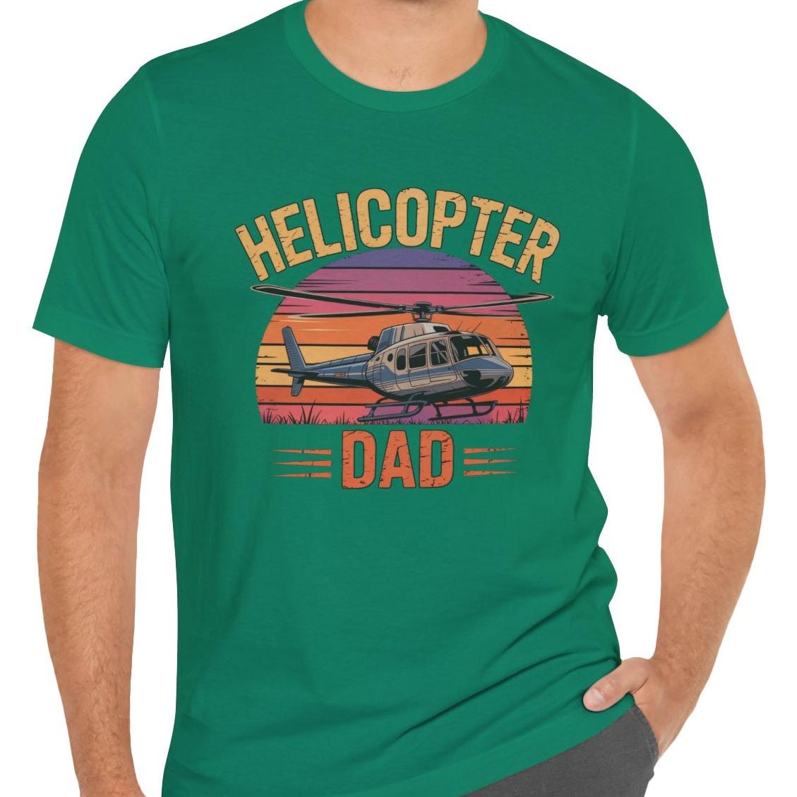 Helicopter Dad - dad pilot's T-Shirt