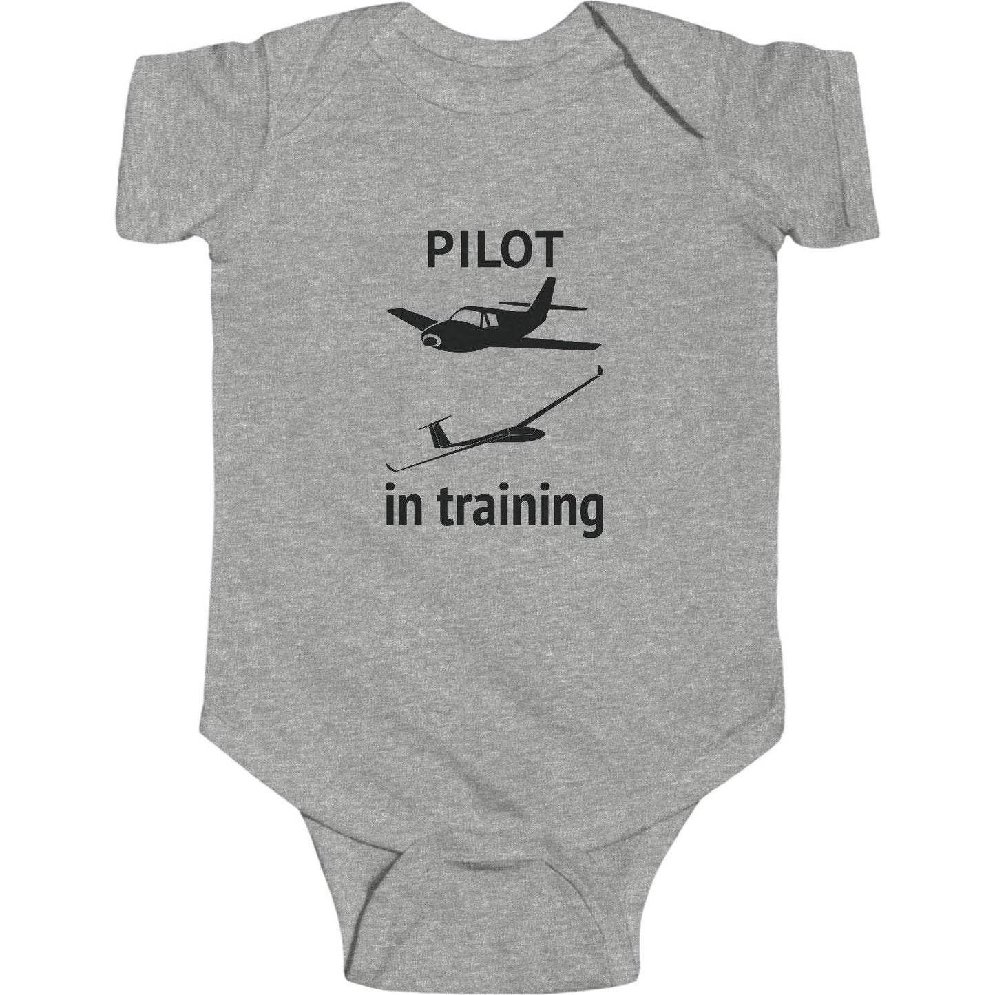 Pilot In Training - Infant Fine Jersey Bodysuit