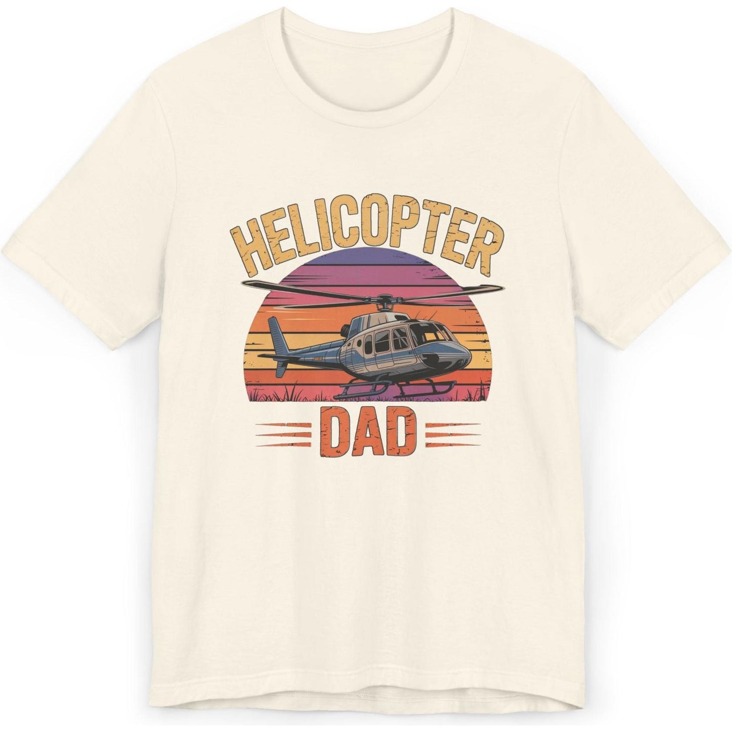 Helicopter Dad - dad pilot's T-Shirt