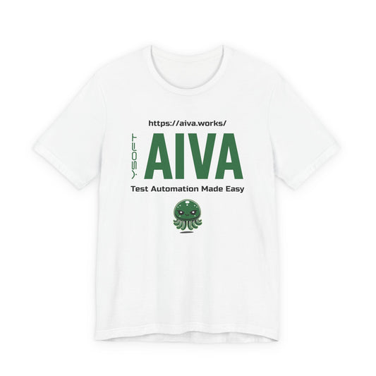 AIVA no-QR T-Shirt - Test Automation Made Easy