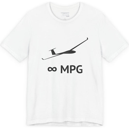 Infinity Miles Per Gallon – glider pilot's T-Shirt
