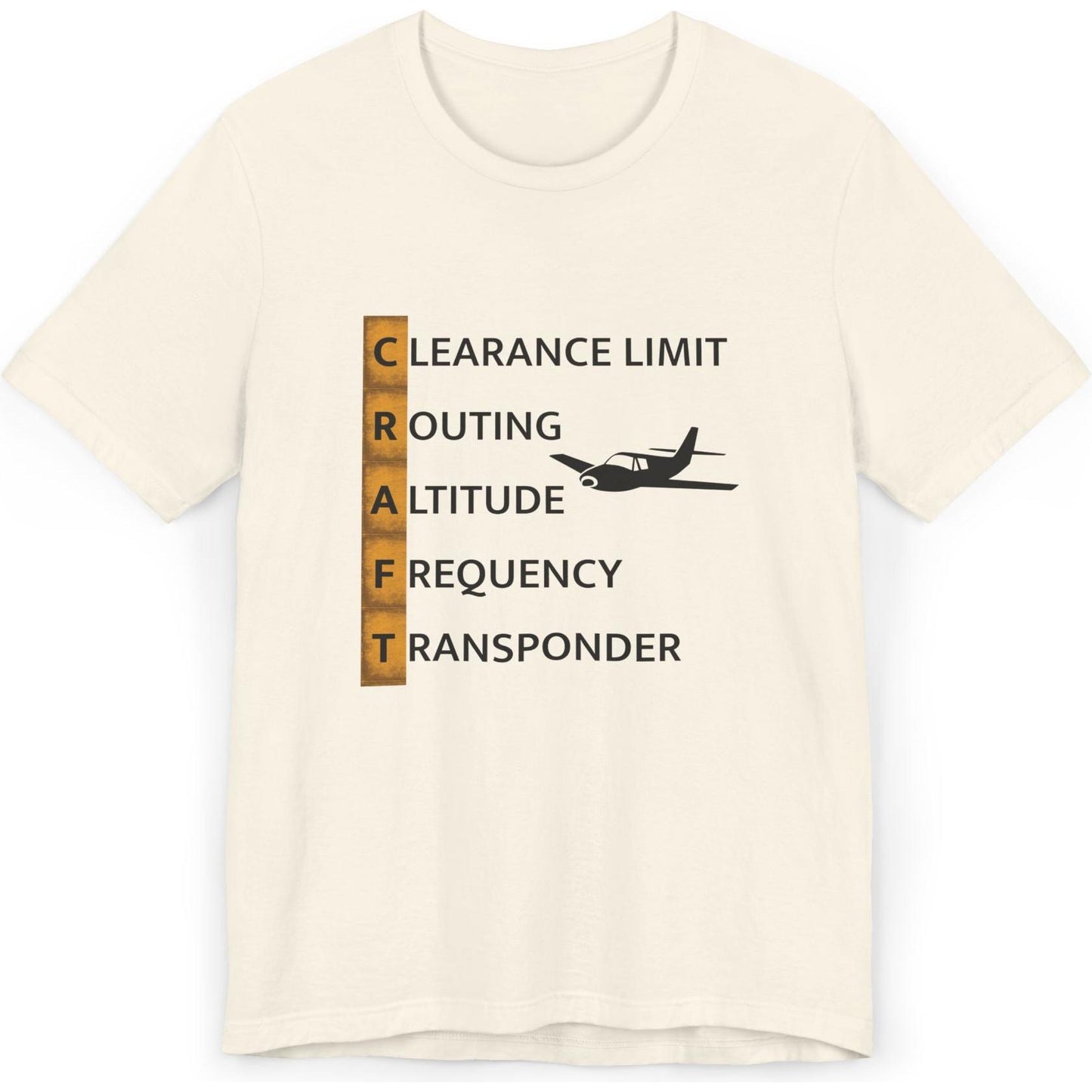 CRAFT Mnemonic Aviation Geek's T-Shirt