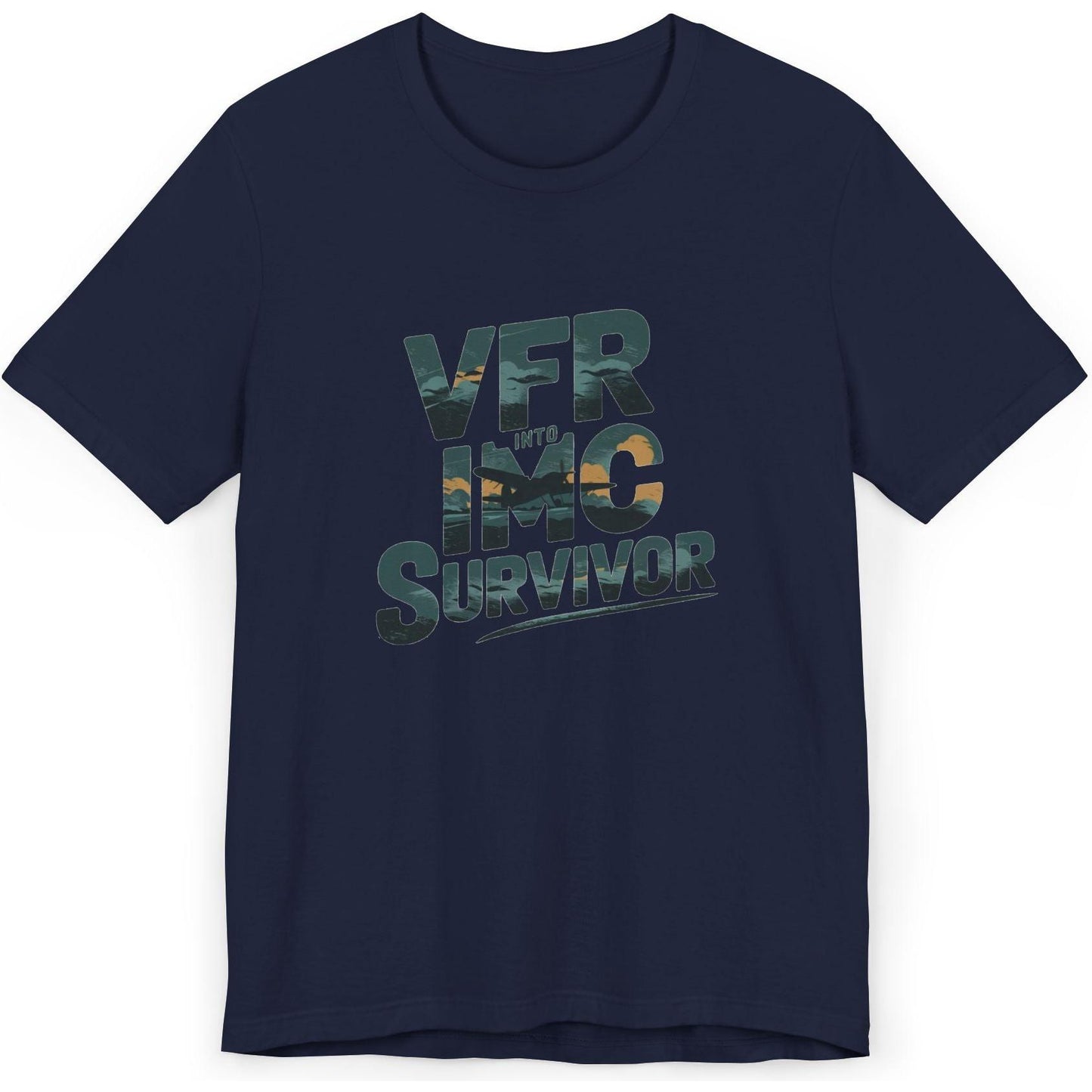VFR into IMC survivor - pilot's T-Shirt