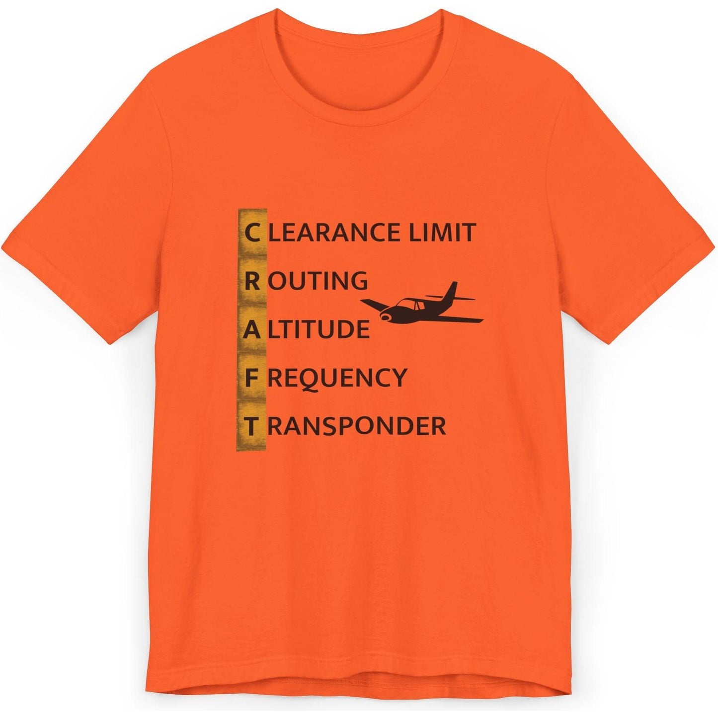 CRAFT Mnemonic Aviation Geek's T-Shirt