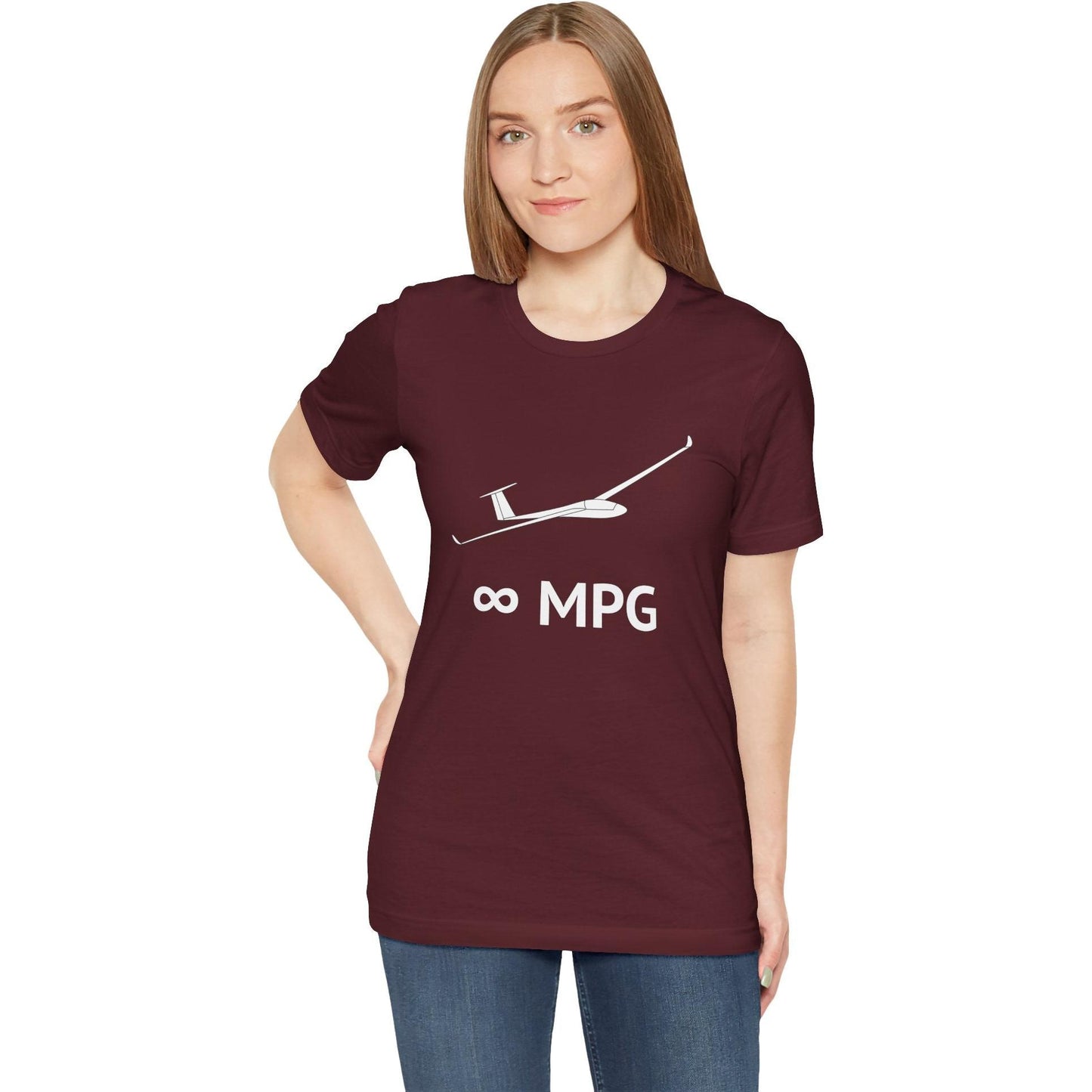 Infinity Miles Per Gallon – glider pilot's T-Shirt