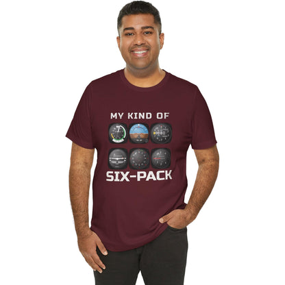 My Kind Of Six-Pack - aviation T-Shirt