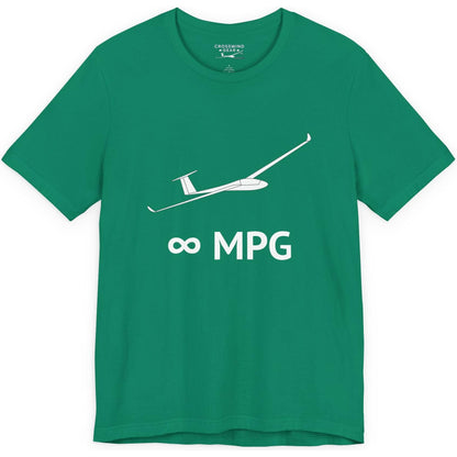 Infinity Miles Per Gallon – glider pilot's T-Shirt