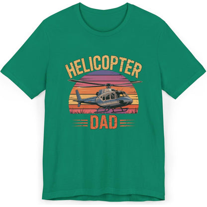 Helicopter Dad - dad pilot's T-Shirt