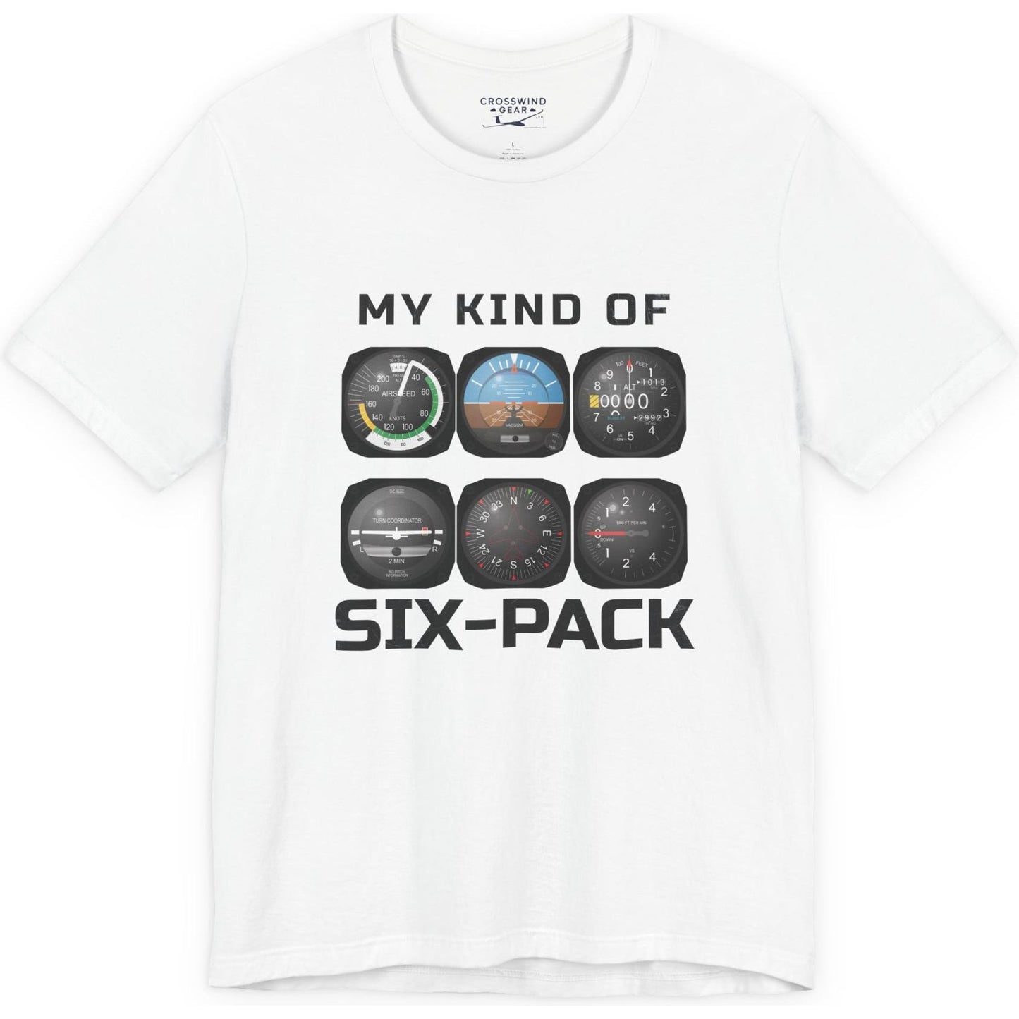 My Kind Of Six-Pack - aviation T-Shirt