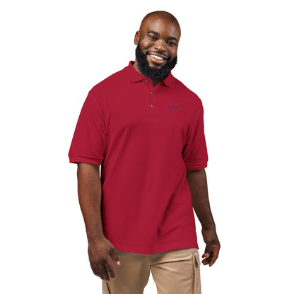 Crosswind Gear Essentials — Embroidered Pilot Polo (light colors)