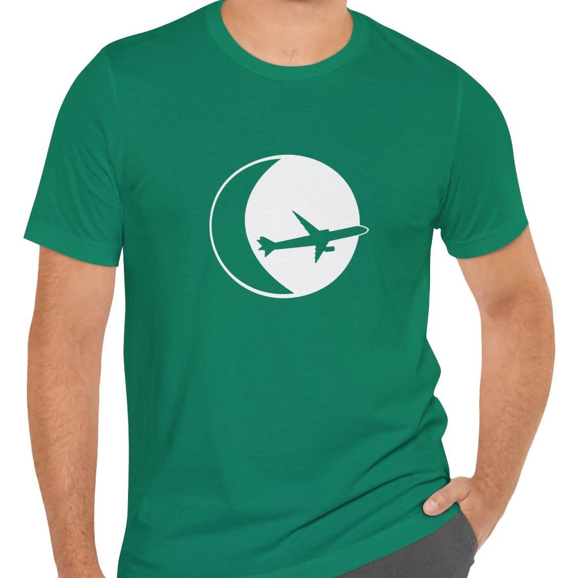 Night Flight - original artwork - aviation T-Shirt