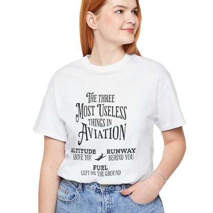 The Most Useless Things In Aviation - pilot's T-Shirt