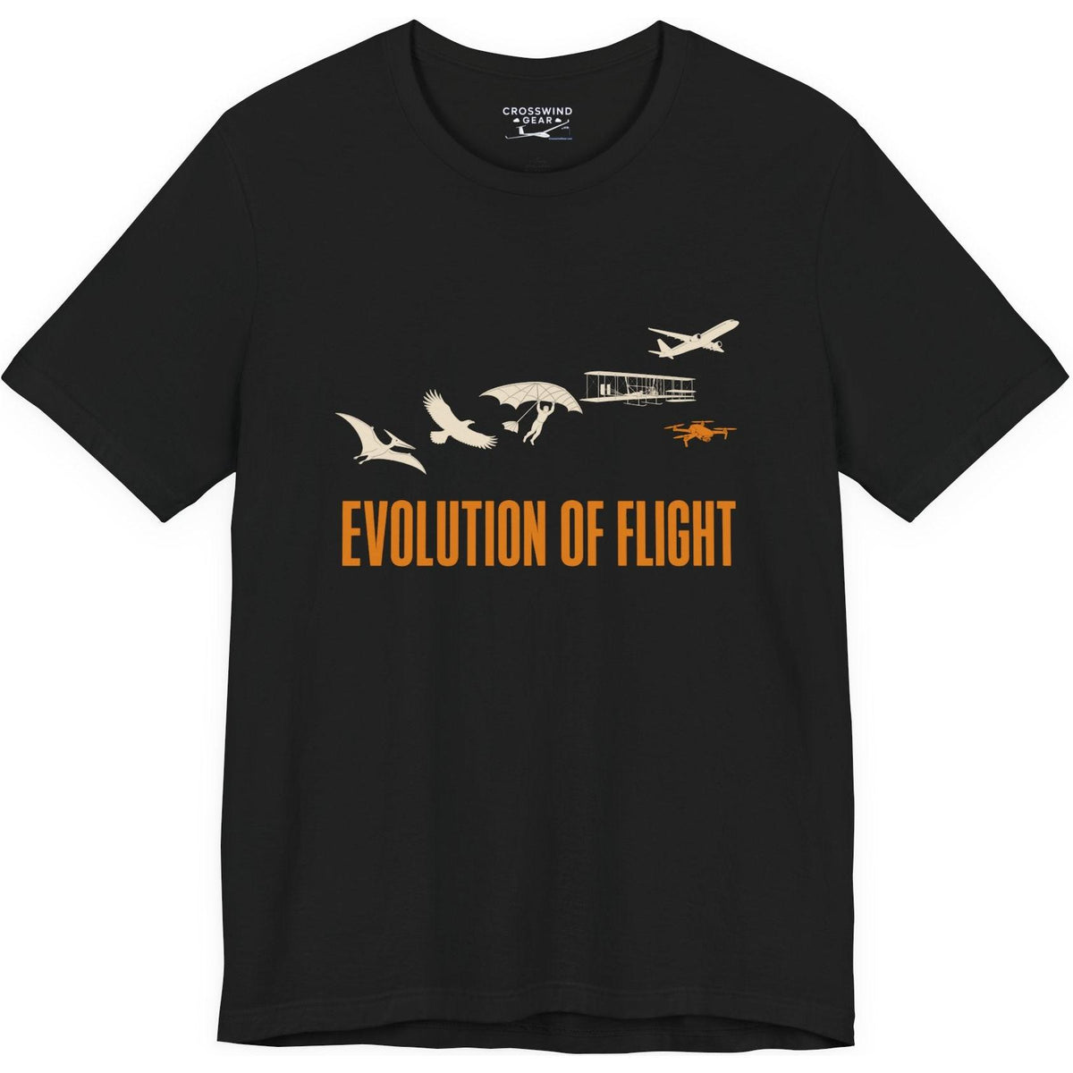 Evolution of Flight: Drone Edition - pilot's T-Shirt