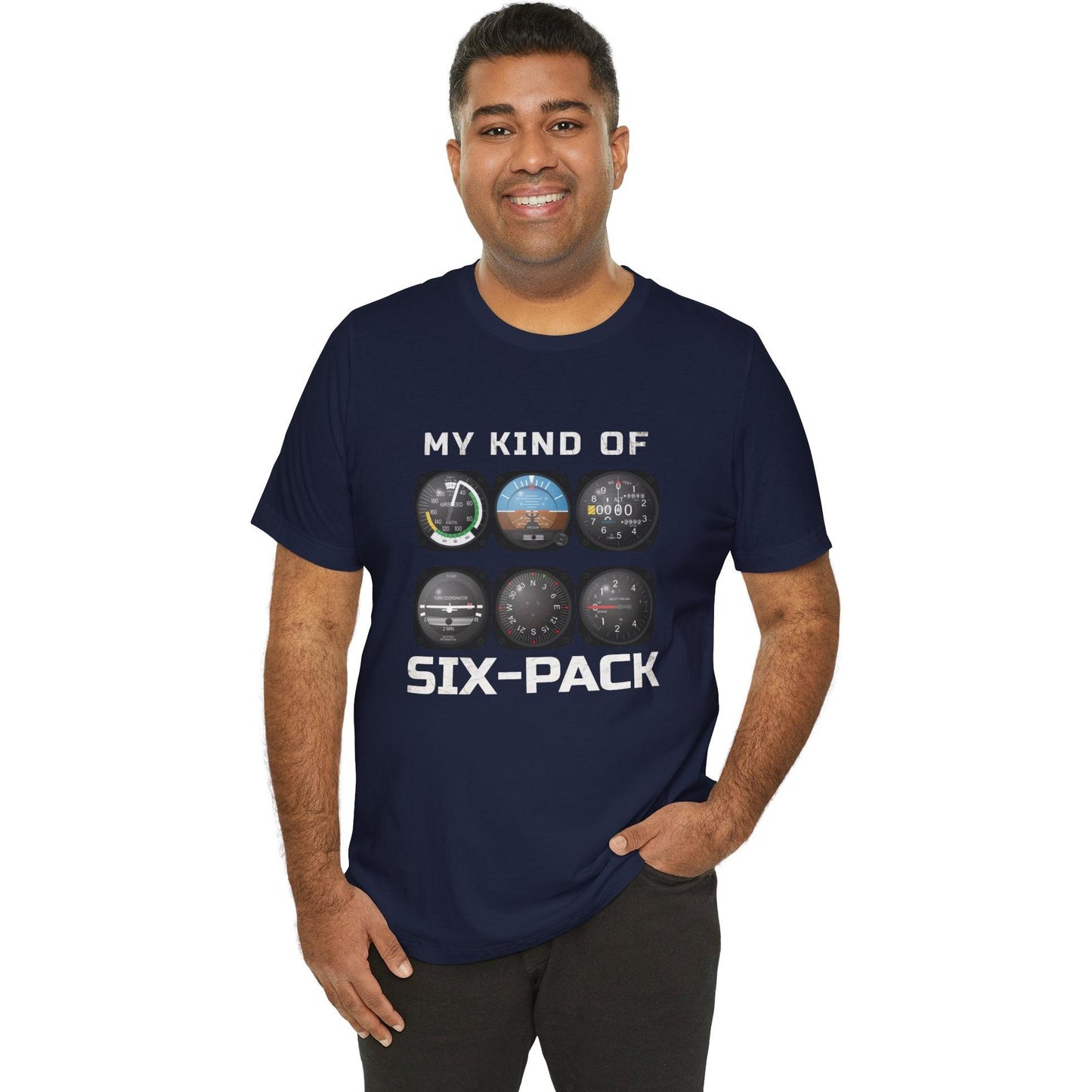 My Kind Of Six-Pack - aviation T-Shirt