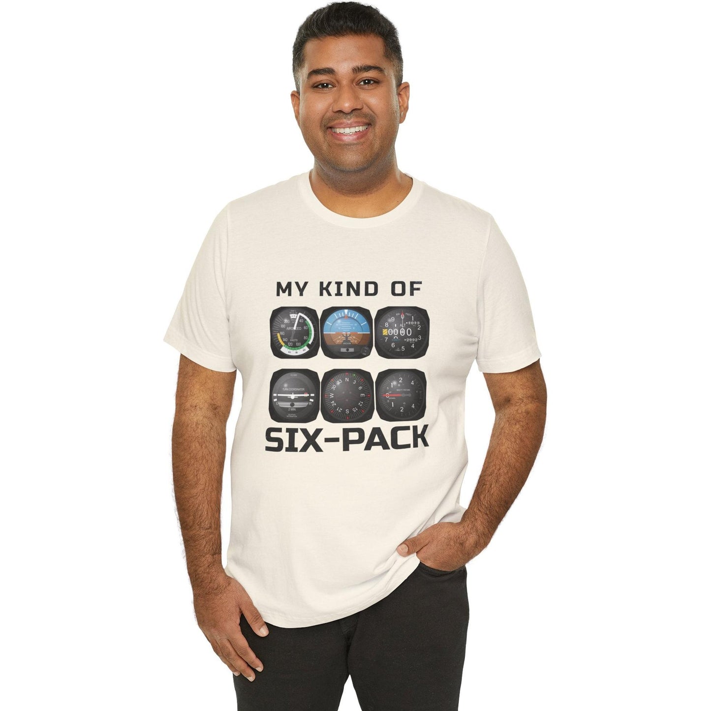 My Kind Of Six-Pack - aviation T-Shirt