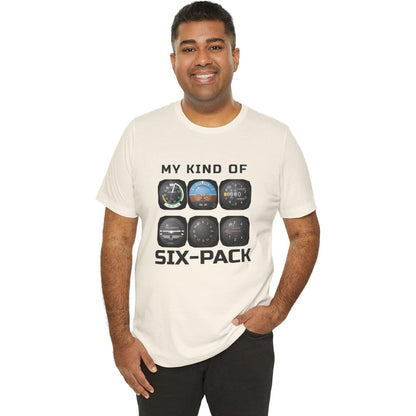 My Kind Of Six-Pack - aviation T-Shirt