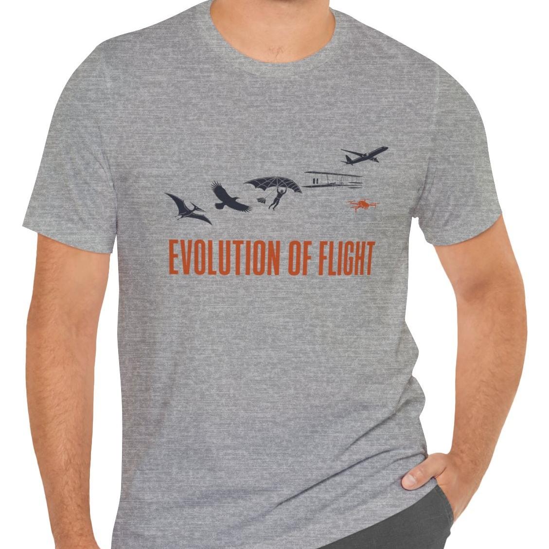 Evolution of Flight: Drone Edition - pilot's T-Shirt