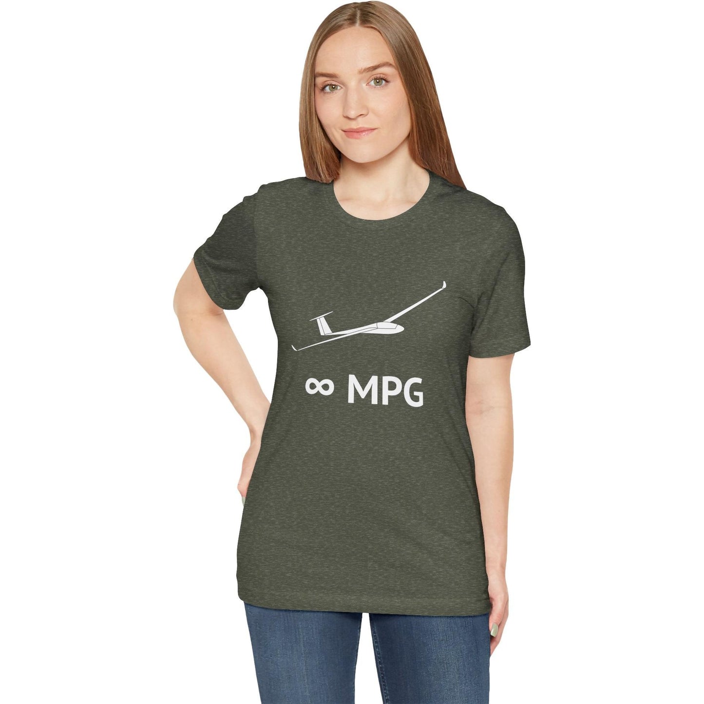 Infinity Miles Per Gallon – glider pilot's T-Shirt