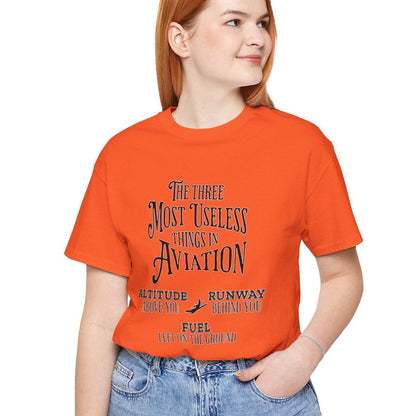 The Most Useless Things In Aviation - pilot's T-Shirt