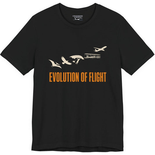 Evolution of Flight - aviation fan's T-Shirt