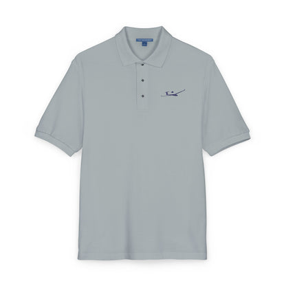 Crosswind Gear Essentials — Embroidered Pilot Polo (light colors)