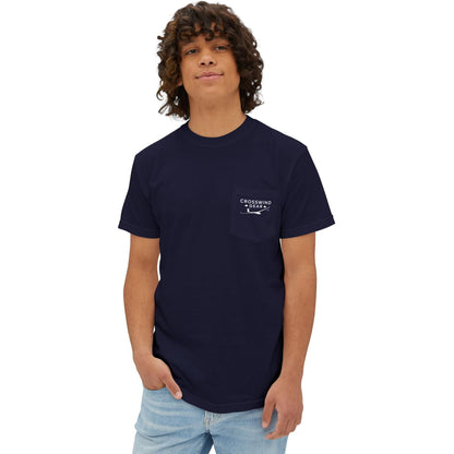 Crosswind Gear Essentials — Garment-Dyed Pocket Tee