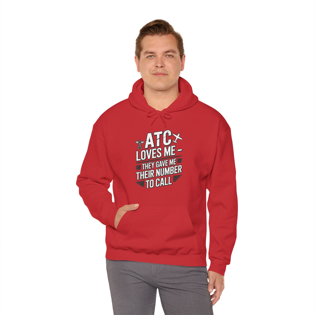 ATC Loves Me - They Gave Me Their Number to Call - pilot's hoodie