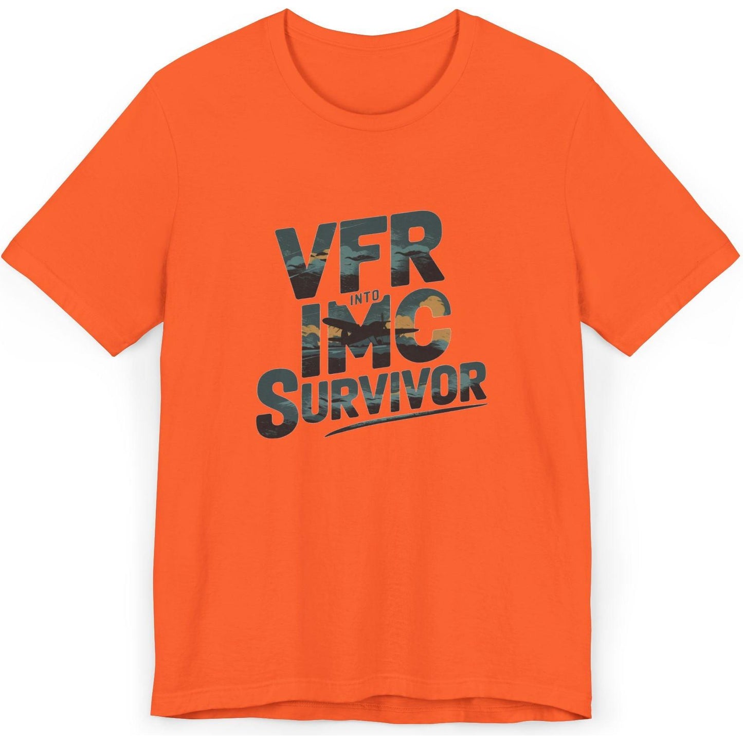 VFR into IMC survivor - pilot's T-Shirt