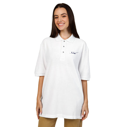Crosswind Gear Essentials — Embroidered Pilot Polo (light colors)