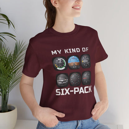 My Kind Of Six-Pack - aviation T-Shirt