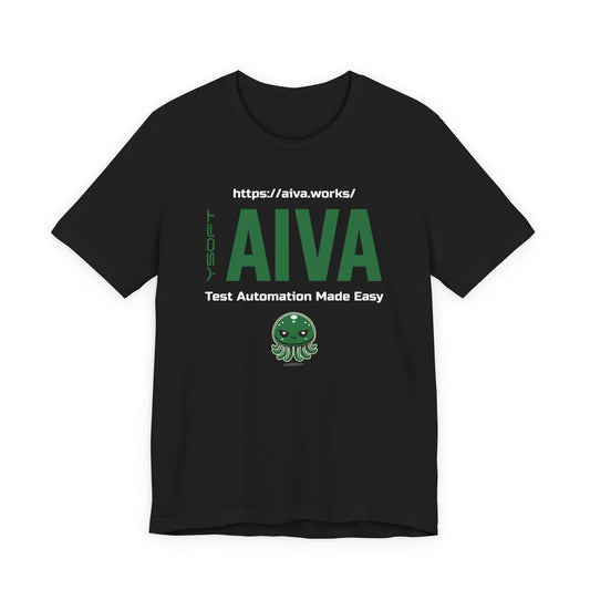 AIVA no-QR T-Shirt - Test Automation Made Easy