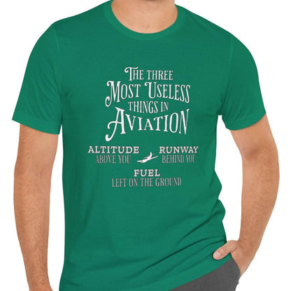 The Most Useless Things In Aviation - pilot's T-Shirt