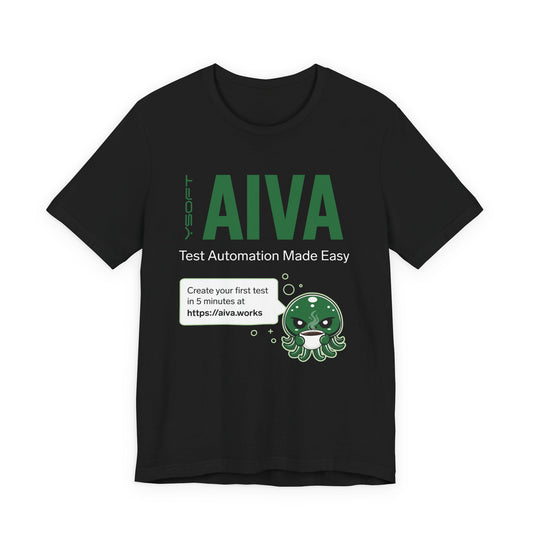 AIVA T-Shirt - Test Automation Made Easy
