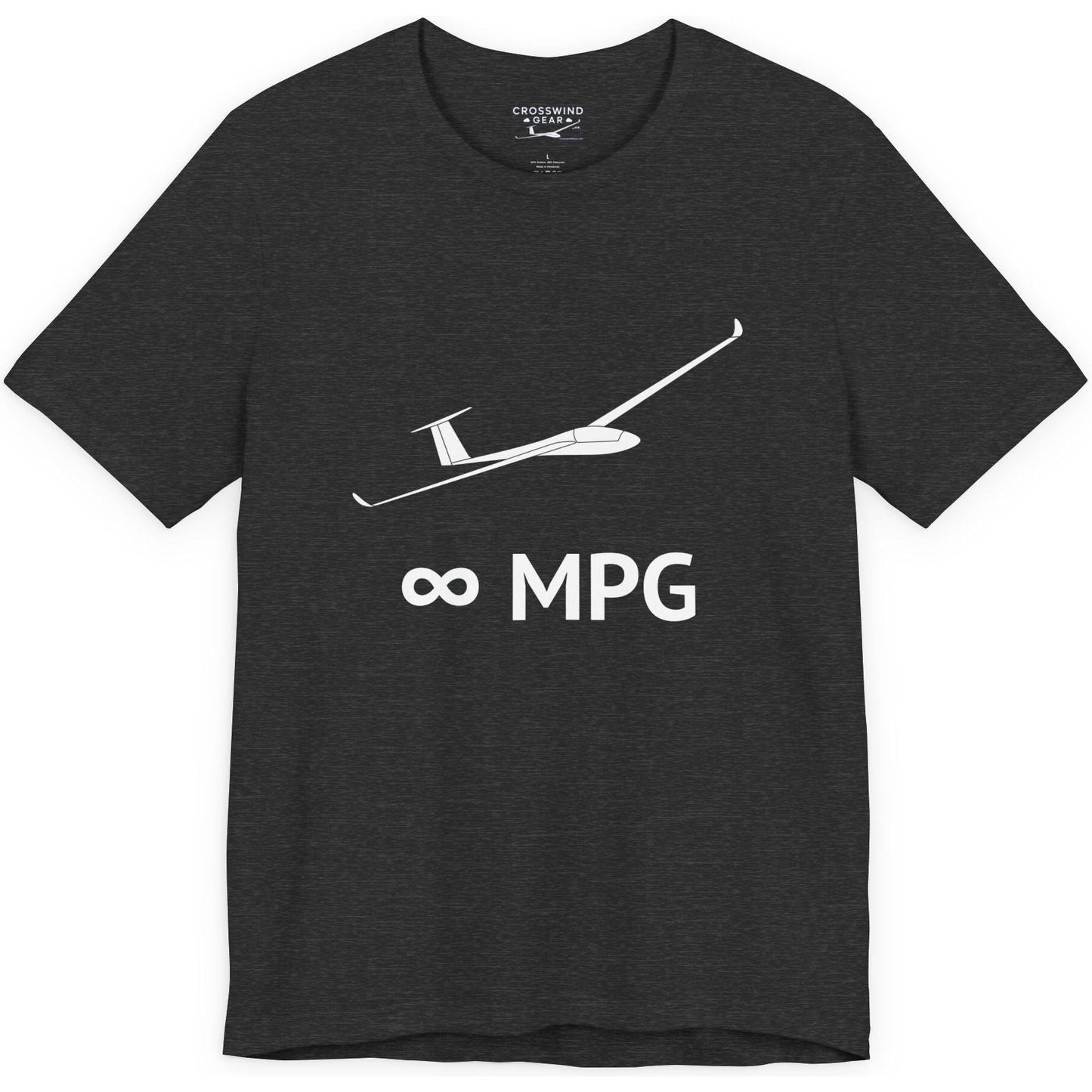 Infinity Miles Per Gallon – glider pilot's T-Shirt
