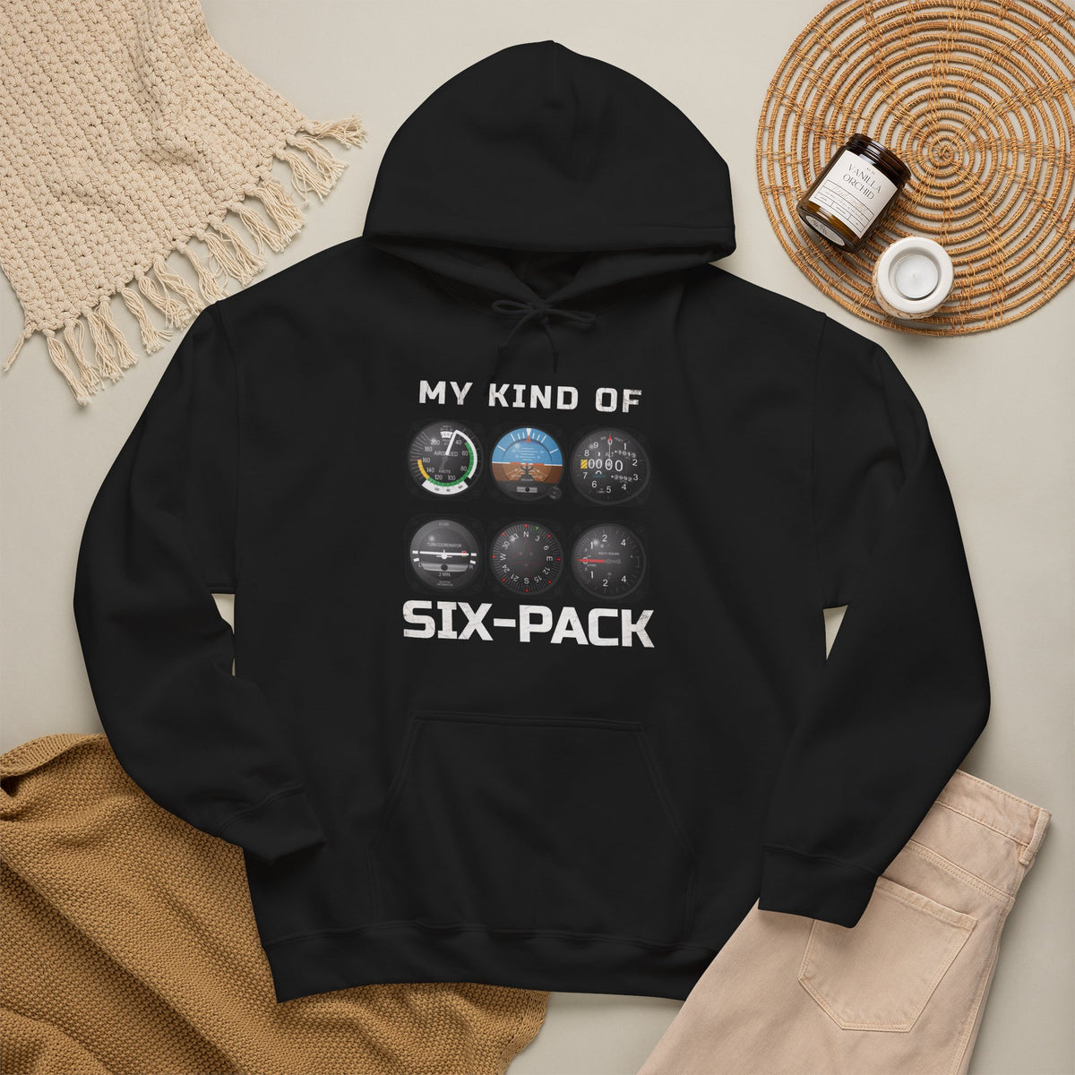 My Kind Of Six-Pack - aviation hoodie