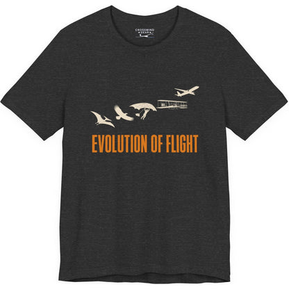 Evolution of Flight - aviation fan's T-Shirt